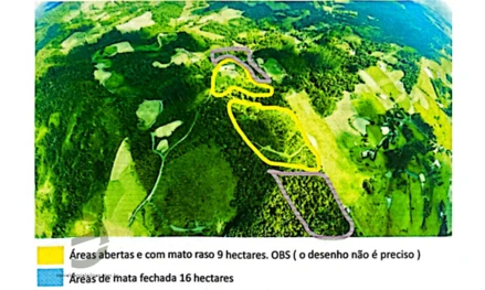Outros em Pouso Redondo, null, fração de 50% de 01 (um) terreno rural, situado no fundo do rio das Pombas, SC. Área: 250000m2