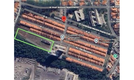 Terreno em São Bernardo do Campo, Demarchi, Rua Giuseppe Uliani, 40- RESIDENCIAL MIRANTE DE SÃO BERNARDO, SP. Área: nullm2