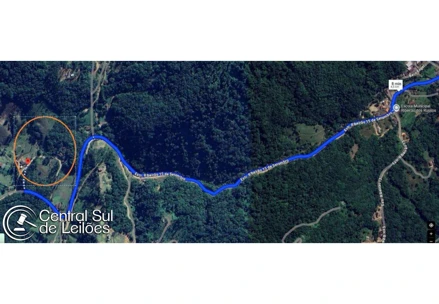 Área rural em Benedito Novo, null, rua Karl Blease, SC. Área: 65.04m2