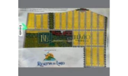 Área industrial em Arapiraca, Sen. Arnon De Melo, Loteamento Reserva do Lago, Quadra J, Lote 11, Bairro Senador Arnon de Melo, Rua Manoel Procópio de Oliveira, AL. Área: 160m2