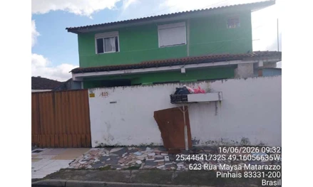 Terreno em Pinhais, Maria Antonieta, Rua Maysa Matarazzo, nº 623, Bairro: Maria Antonieta, PR. Área: 420m2