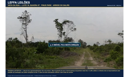 Terreno em Arroio do Sal, Balneário Pinus Park, Loteamento Torres Pinus Park — lote dezoito (18) da quadra sete (07) - Pinus Park, RS. Terreno em Arroio do Sal, Balneário Pinus Park, Loteamento Torres Pinus Park — lote dezoito (18) da quadra sete (07) - Pinus Park, RS.